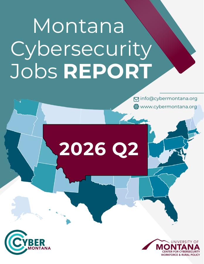 First page of the Q2 2026 CyberMontana Job Report